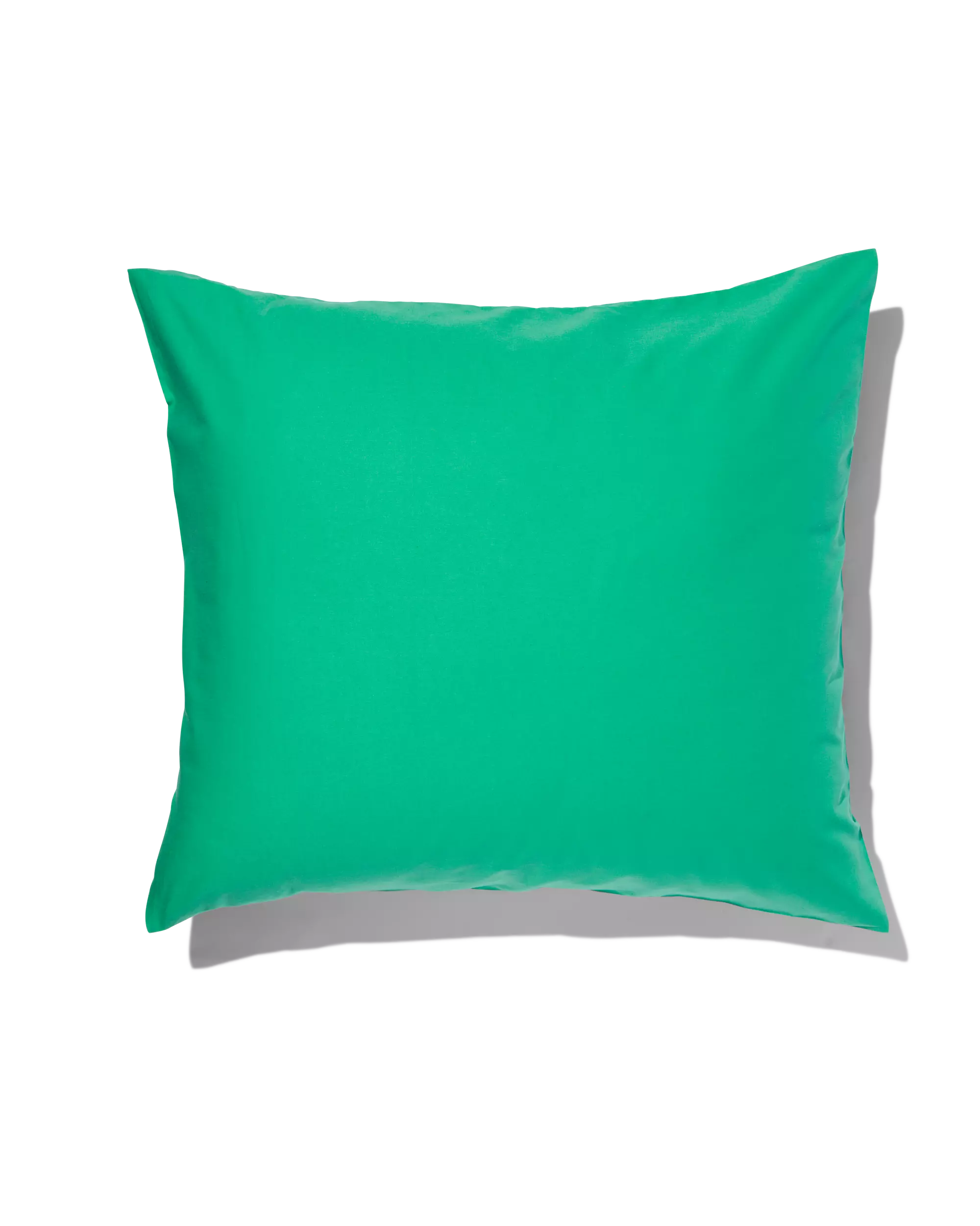 taie d'oreiller 60x70cm coton doux vert