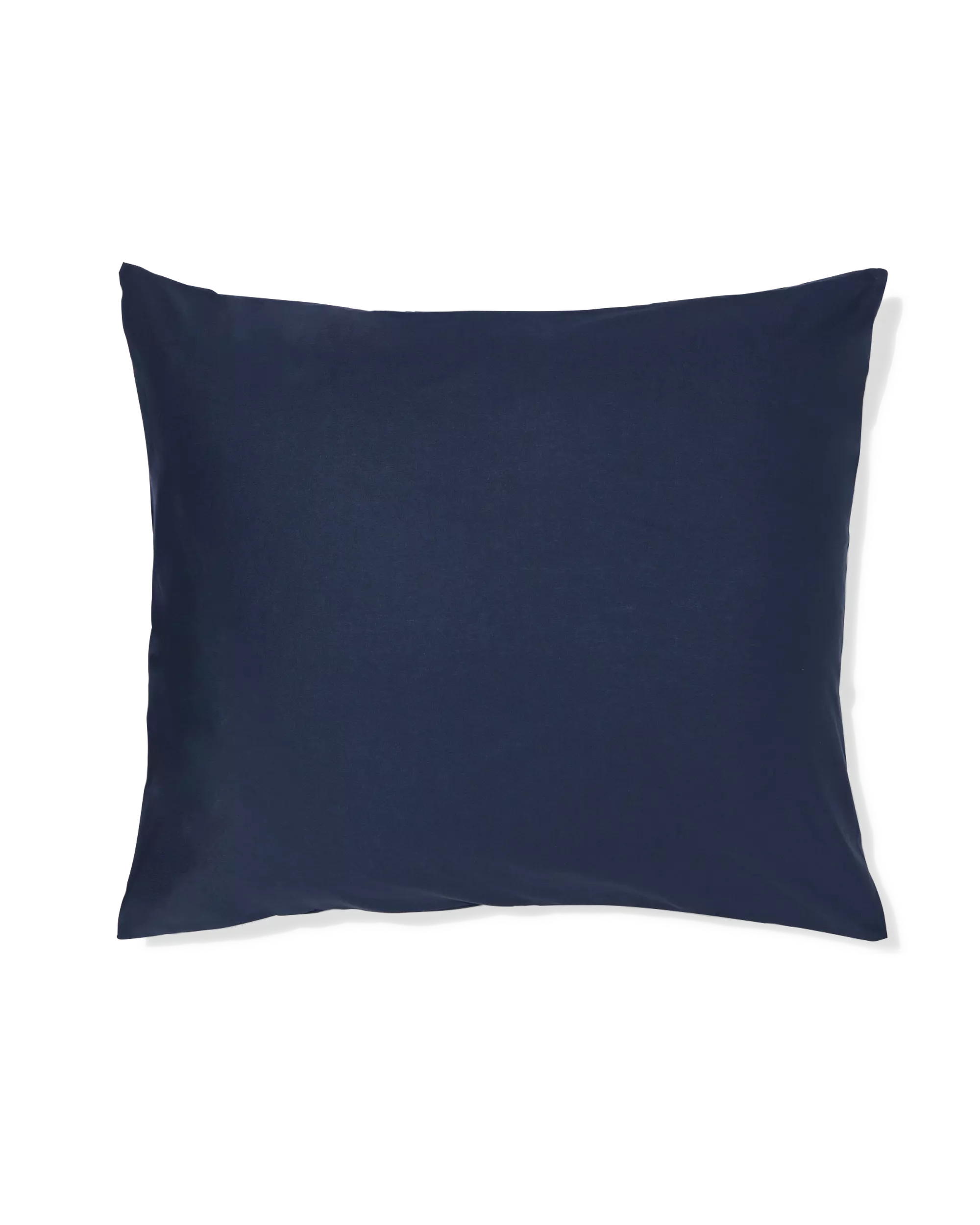 taie d'oreiller 60x70 cm coton doux bleu foncé