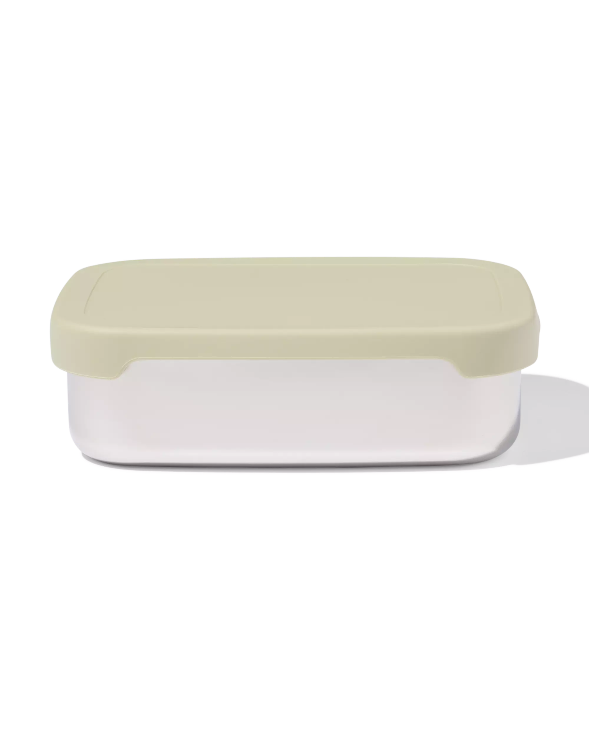 lunchbox 14.3x18.9x5.8cm rvs groen 