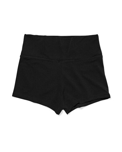 short de bikini femme avec ourlet rabattable noir noir - 22351580BLACK - HEMA