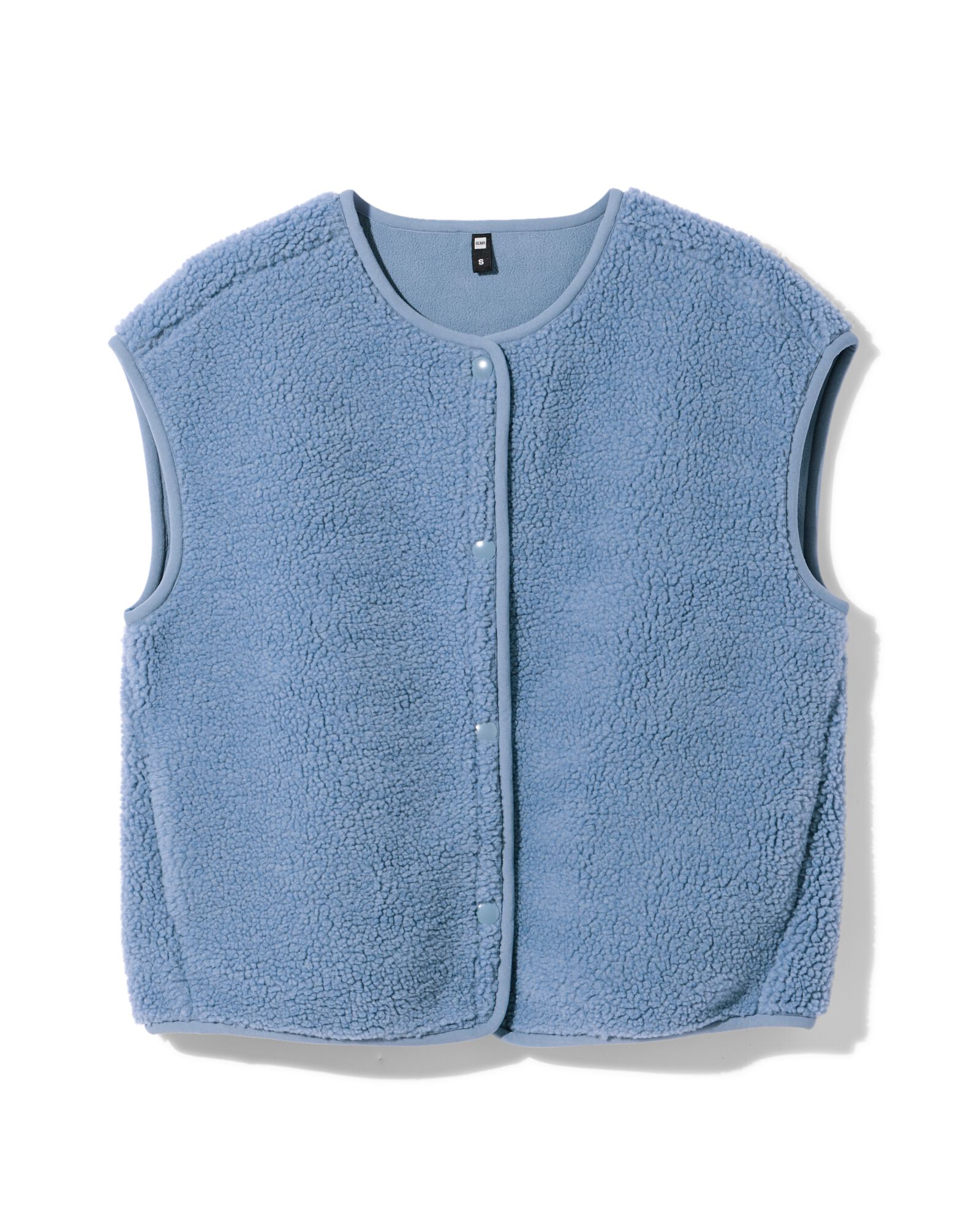 cardigan femme Odi peluche bleu bleu - 36216050BLUE - HEMA