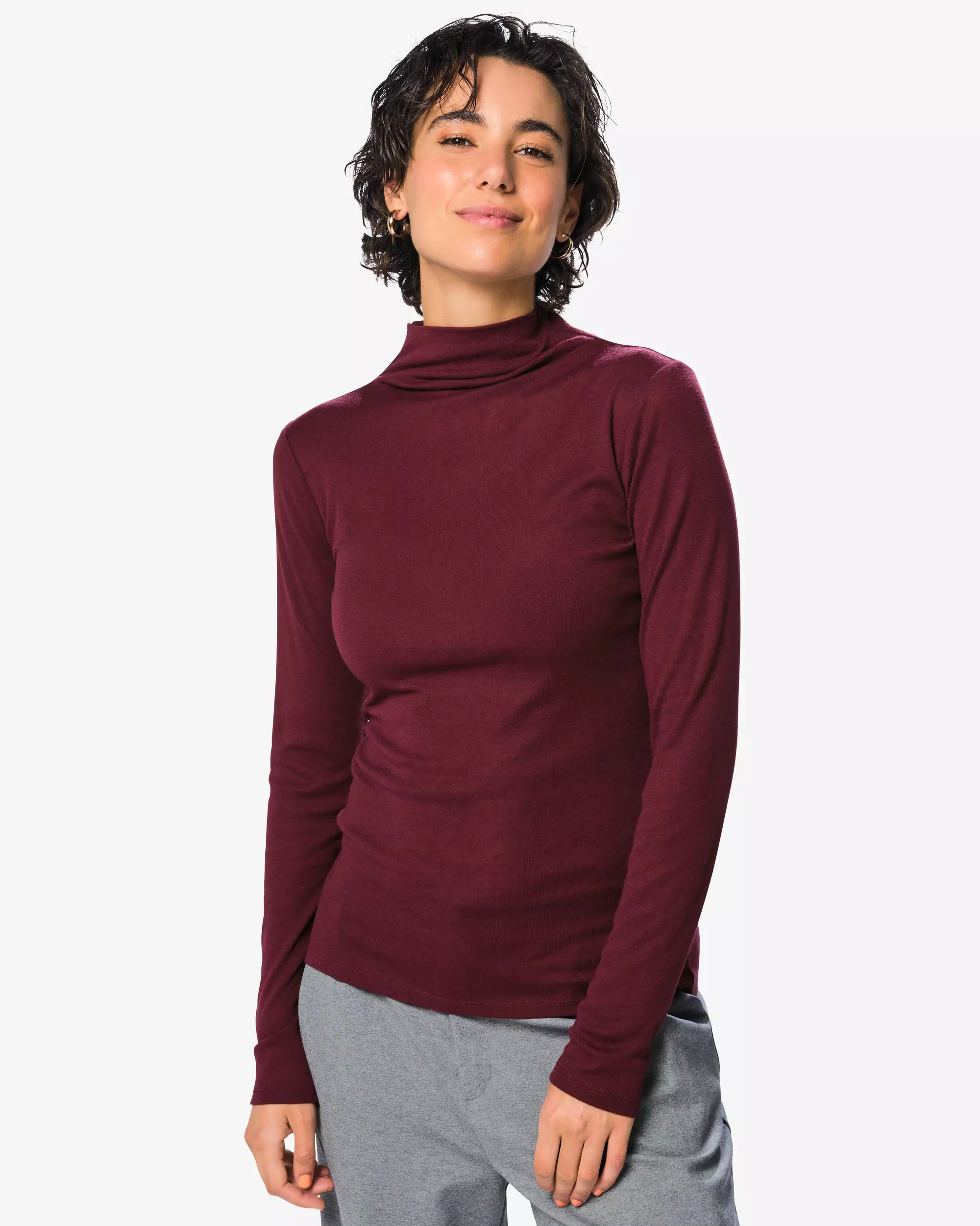 Damen-T-Shirt Lora, Feinstrick