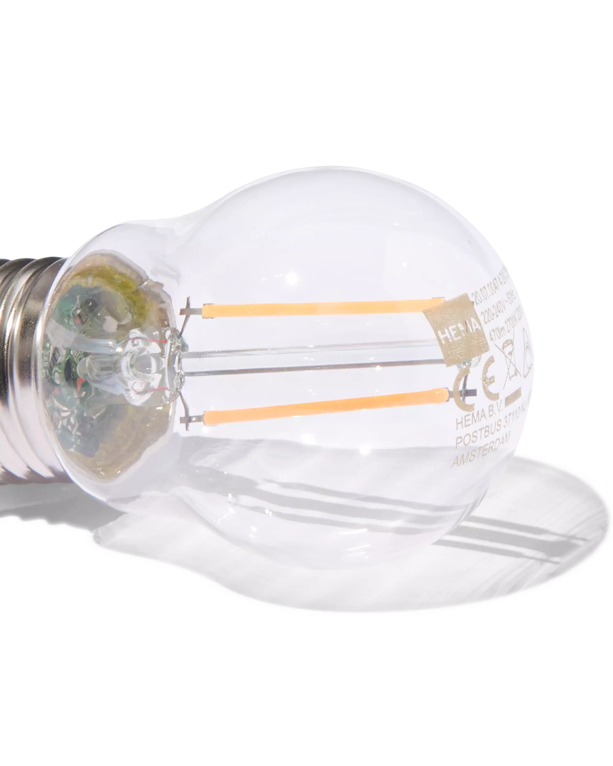 ampoule LED clear E27 2,9W 470lm dim