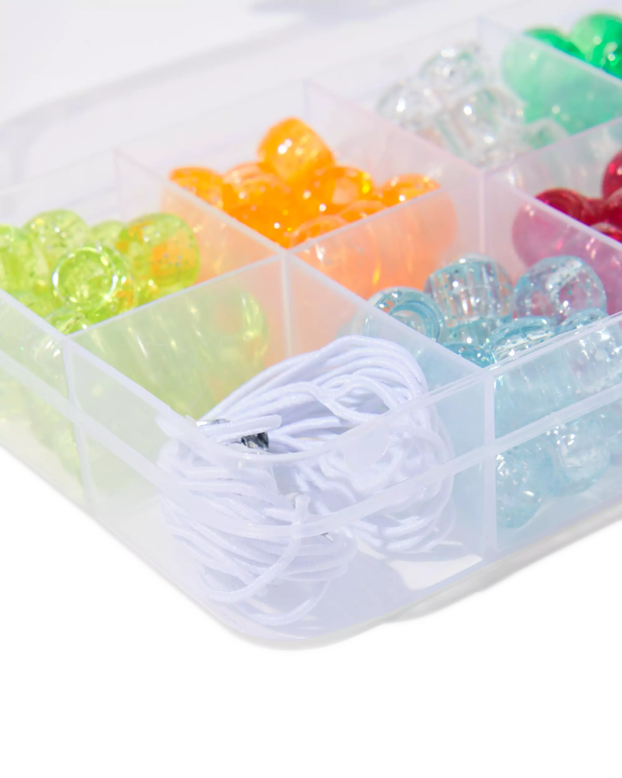 perles en verre 7 couleurs