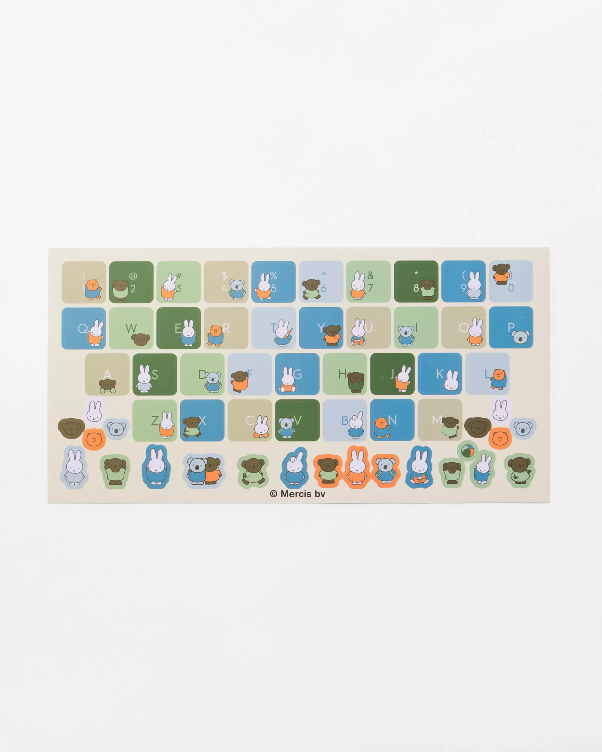 autocollants pour clavier Miffy 