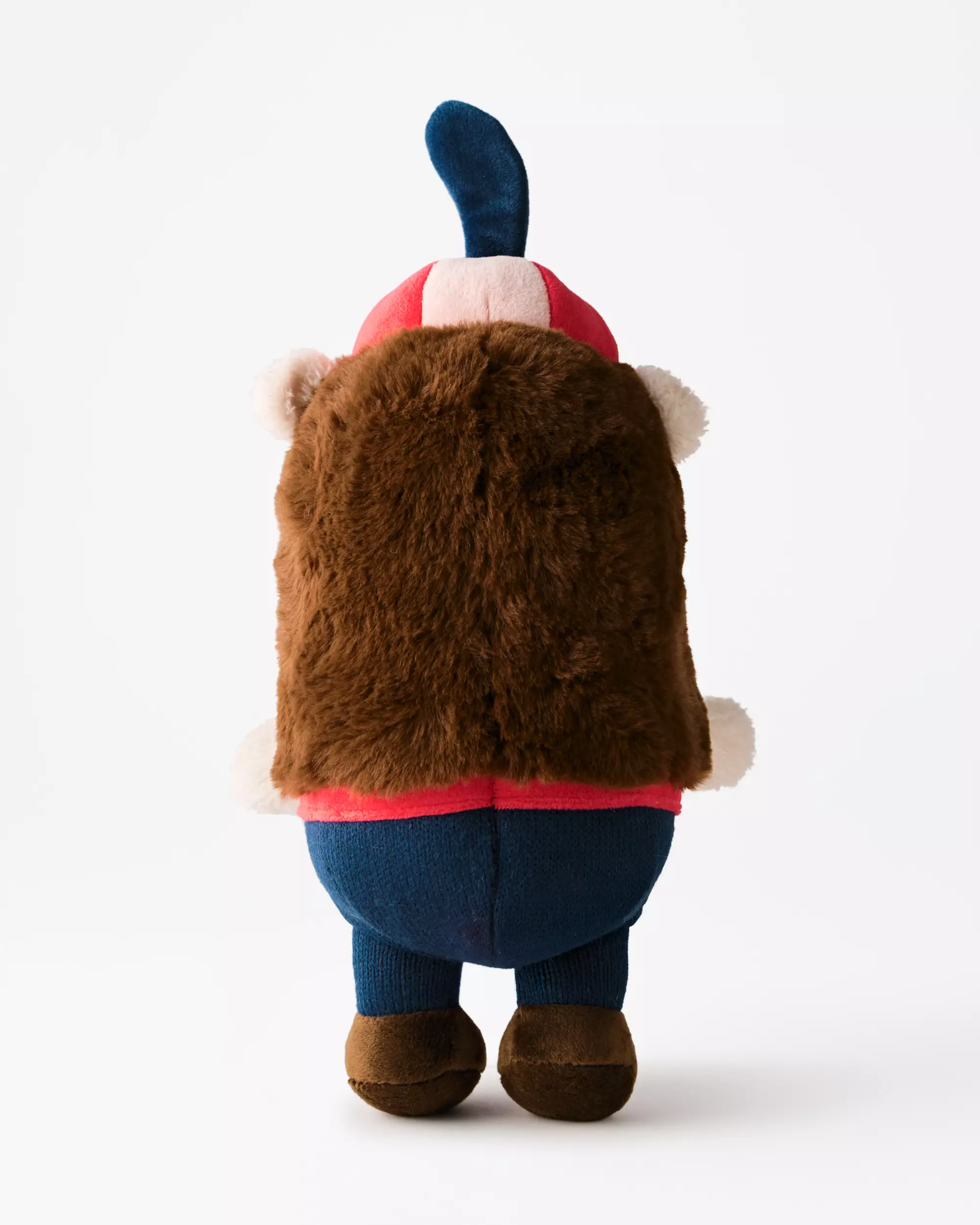 peluche 19 x 34 cm père fouettard hérisson