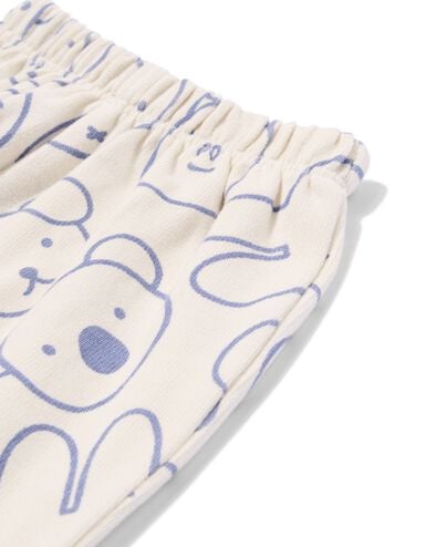 Miffy-Babyhose, Comfy Fit, aus Sweatstoff ecru ecru - 33456320ECRU - HEMA