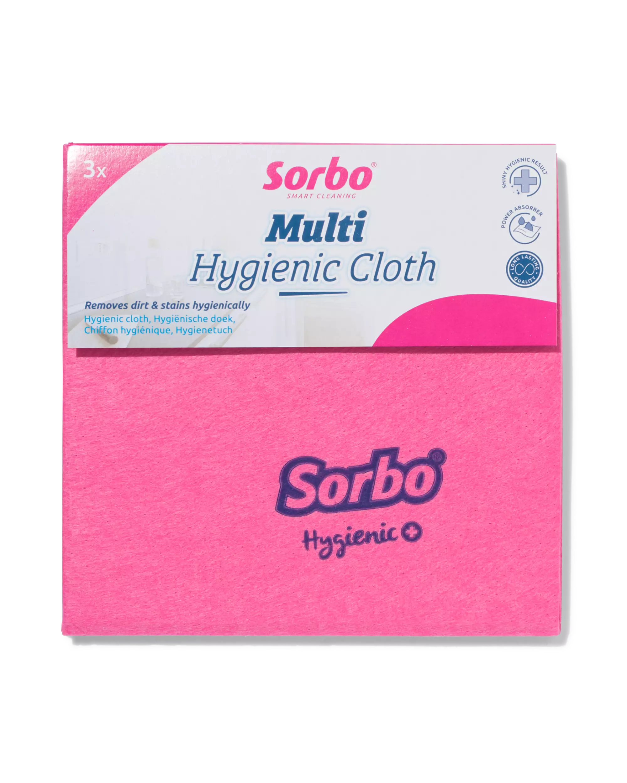 Lingettes hygiéniques Sorbo - 3 pièces