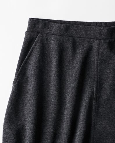 jupe femme Otis coupe trap&egrave;ze jersey anthracite anthracite - 36214920ANTHRACITE - HEMA