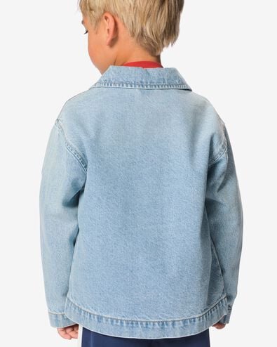 kinder spijkerjas blauw blauw - 30721504BLUE - HEMA