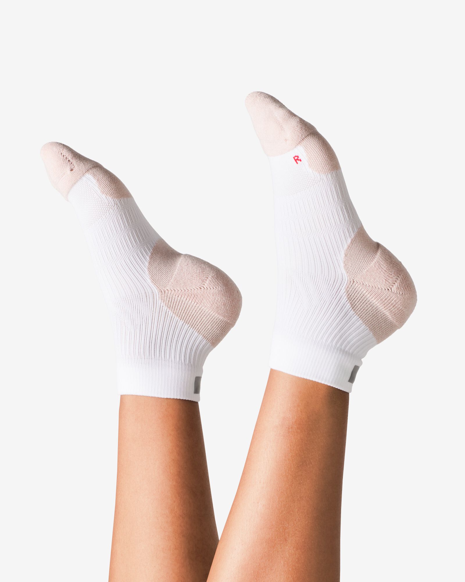chaussettes de sport trois-quarts femme - 2 paires blanc blanc - 4420170WHITE - HEMA