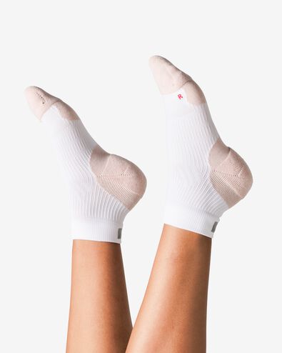 chaussettes de sport trois-quarts femme - 2 paires blanc blanc - 4420170WHITE - HEMA