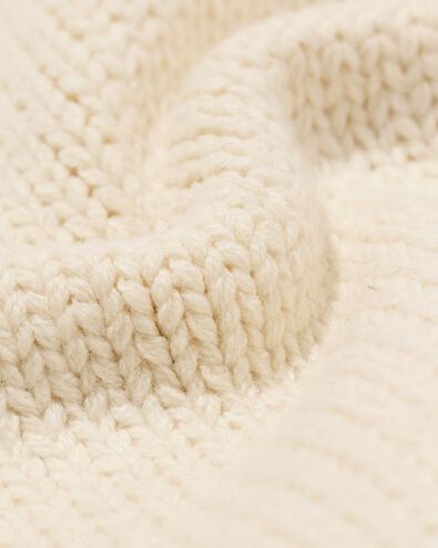 pull femme Nadine maille fine blanc cass&eacute; blanc cass&eacute; - 36213050OFFWHITE - HEMA