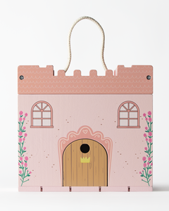Puppenhaus „Schloss“, 23,5 × 22 cm, Holz