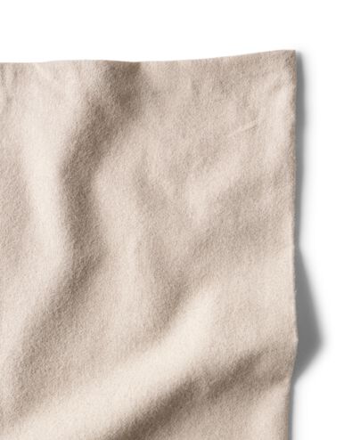 Bettbezug 200 &times; 200/220 cm, Flanell, greige meliert - 5720413 - HEMA