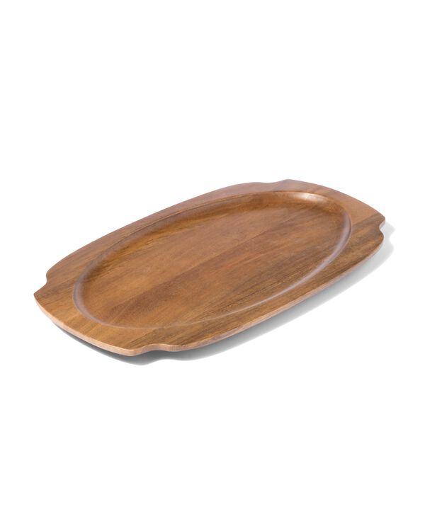 plat 23x38x2cm bois de manguier  - 9650704 - HEMA