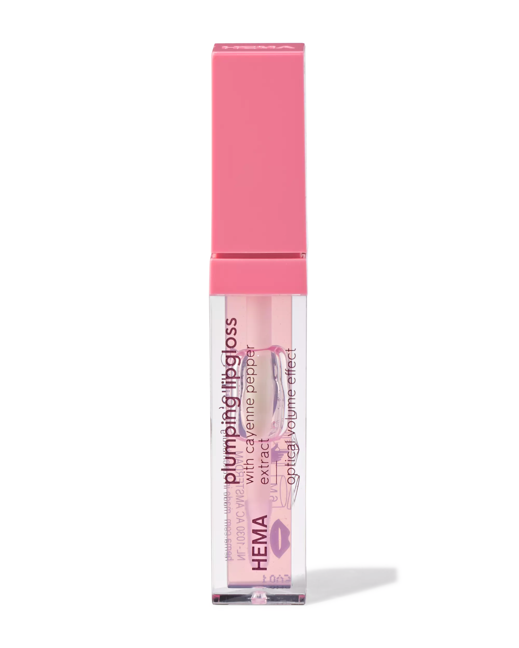 plumping lipgloss transparant