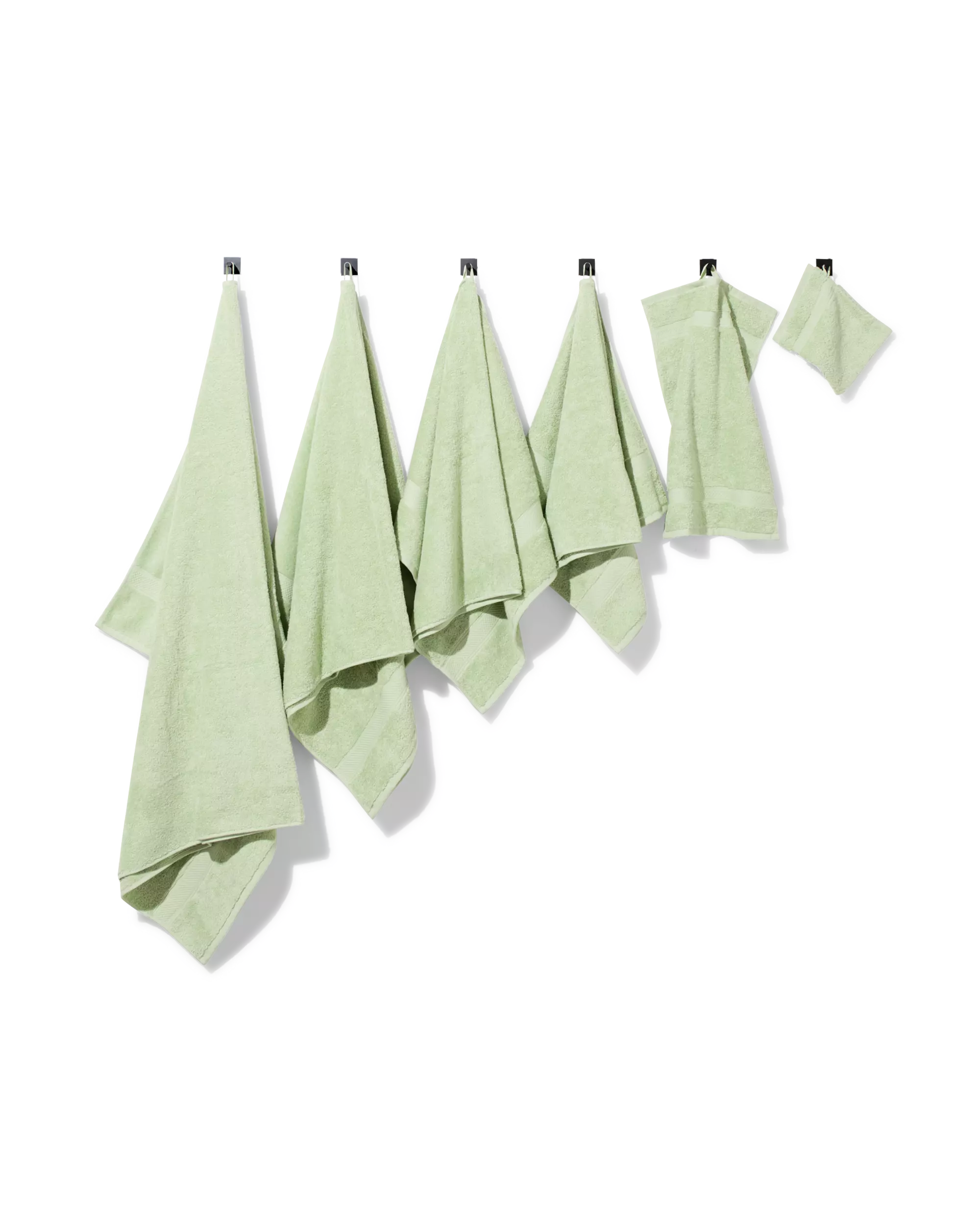 serviette 50x100cm qualité supérieure vert citron