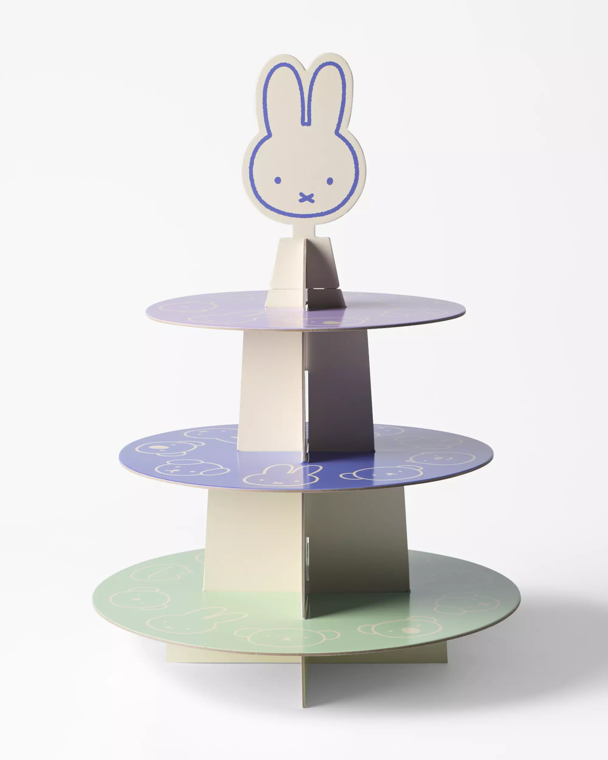 présentoir à étages miffy 43 x 30 x 30 cm carton 