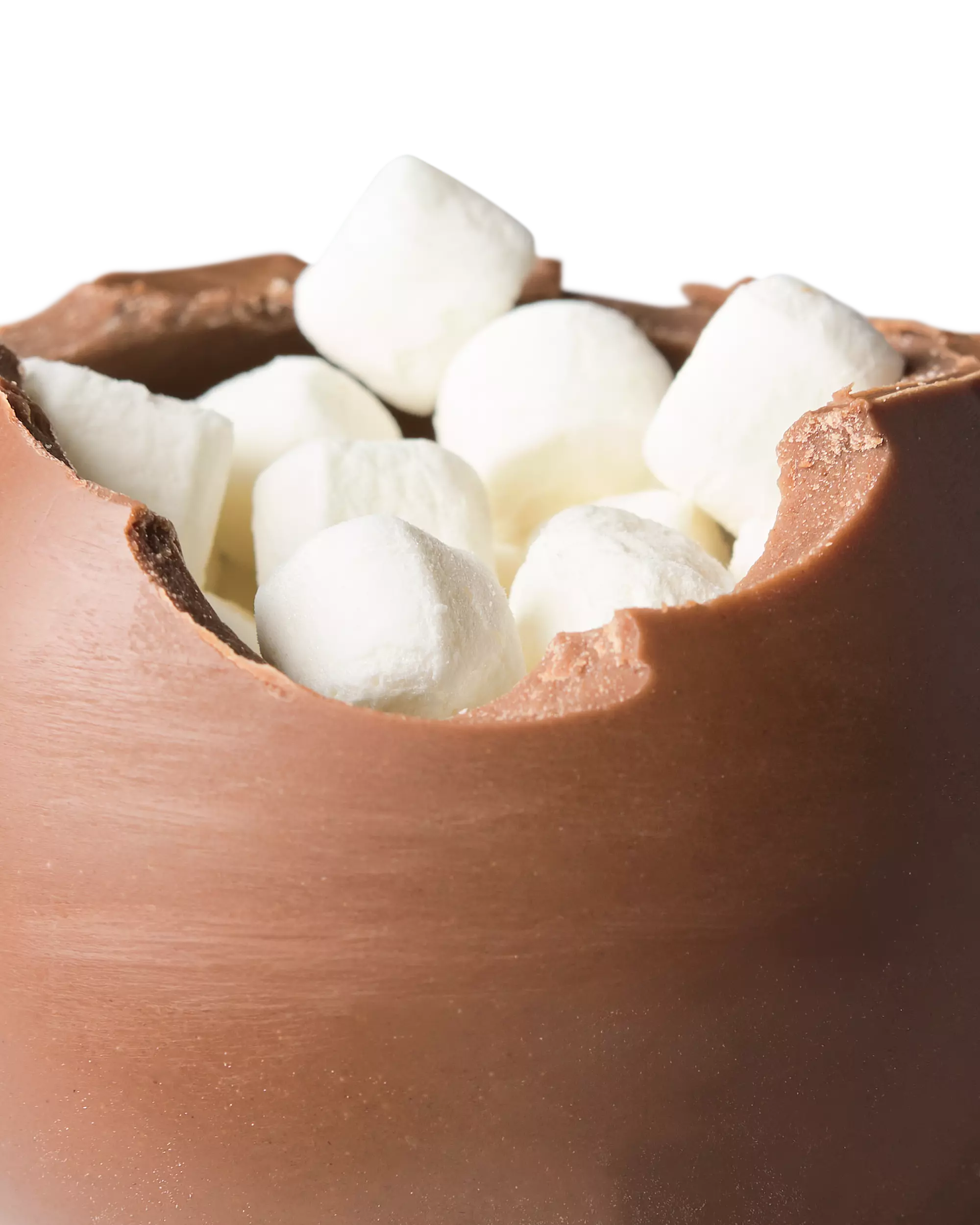 chocobomb au lait avec guimauves en forme de lettre G 45 g