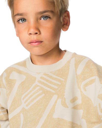 kindertrui gereedschap beige beige - 30722014BEIGE - HEMA