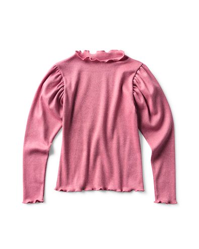 t-shirt enfant c&ocirc;tel&eacute; rose rose - 30889303PINK - HEMA