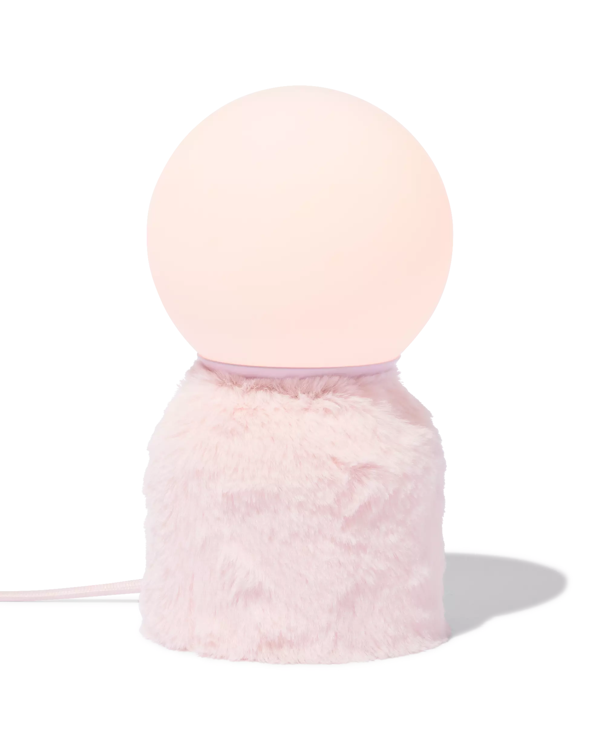 lampe de table 12,5 x 12,5 x 22,5 cm duveteuse