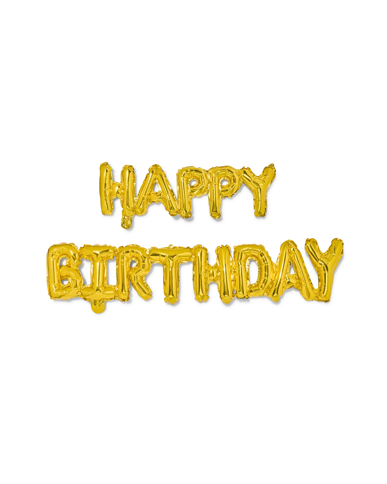 ballon alu happy birthday 30cm doré