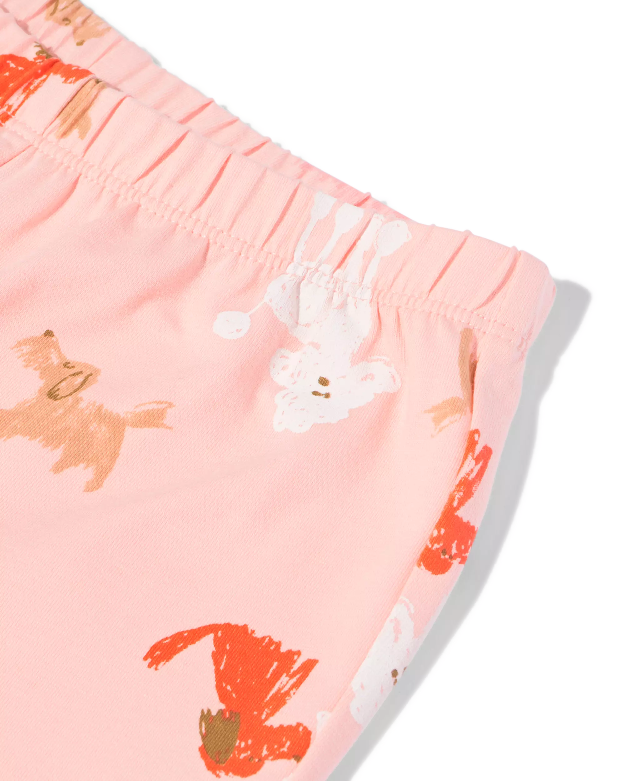 Kinderpyjama, Hunde, mit Puppenpyjama