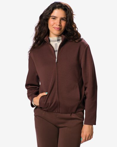 gilet femme marron marron - 36215250BROWN - HEMA