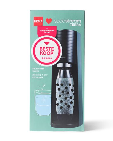 machine &agrave; eau p&eacute;tillante SodaStream terra - 80405200 - HEMA