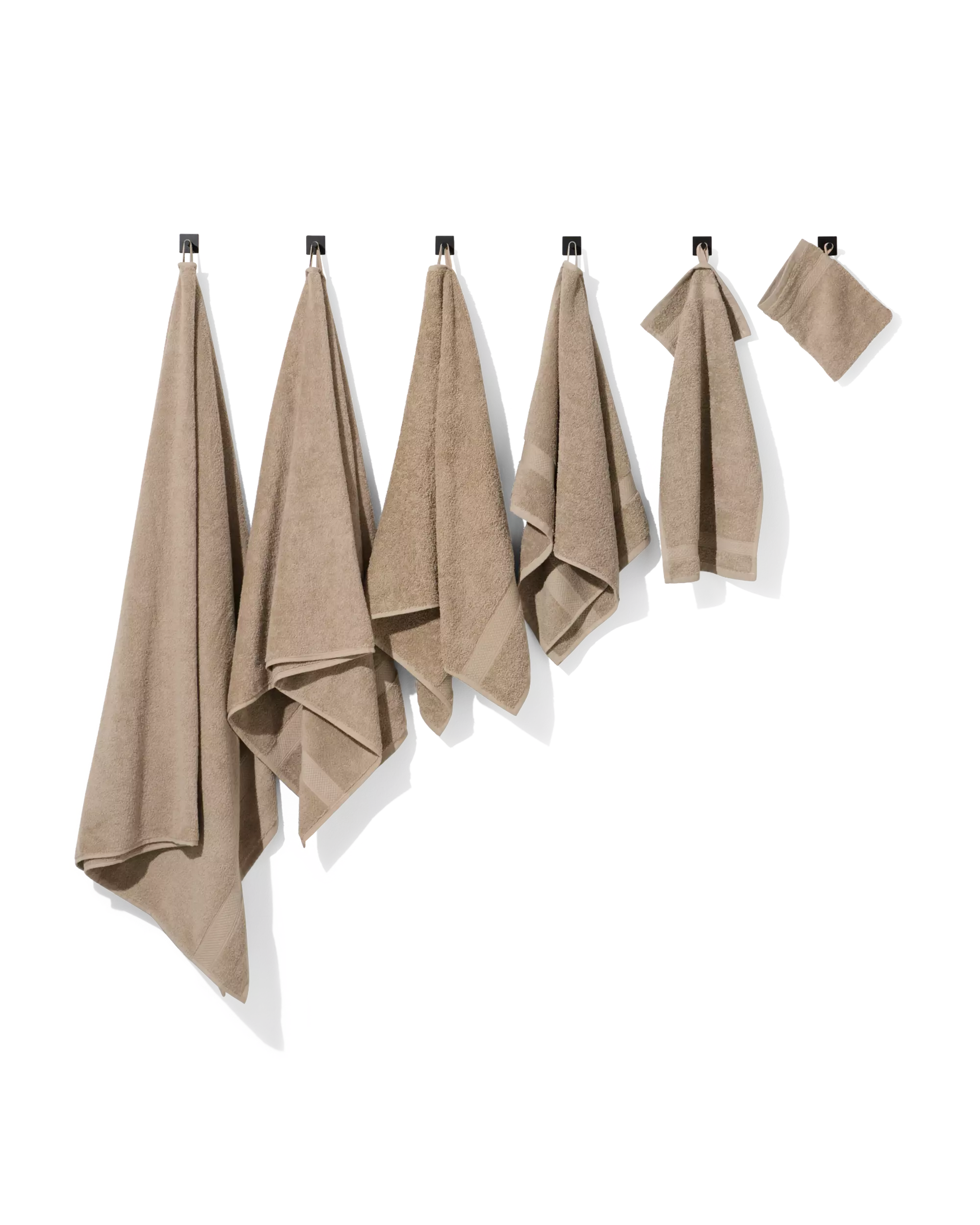 washand zware kwaliteit taupe