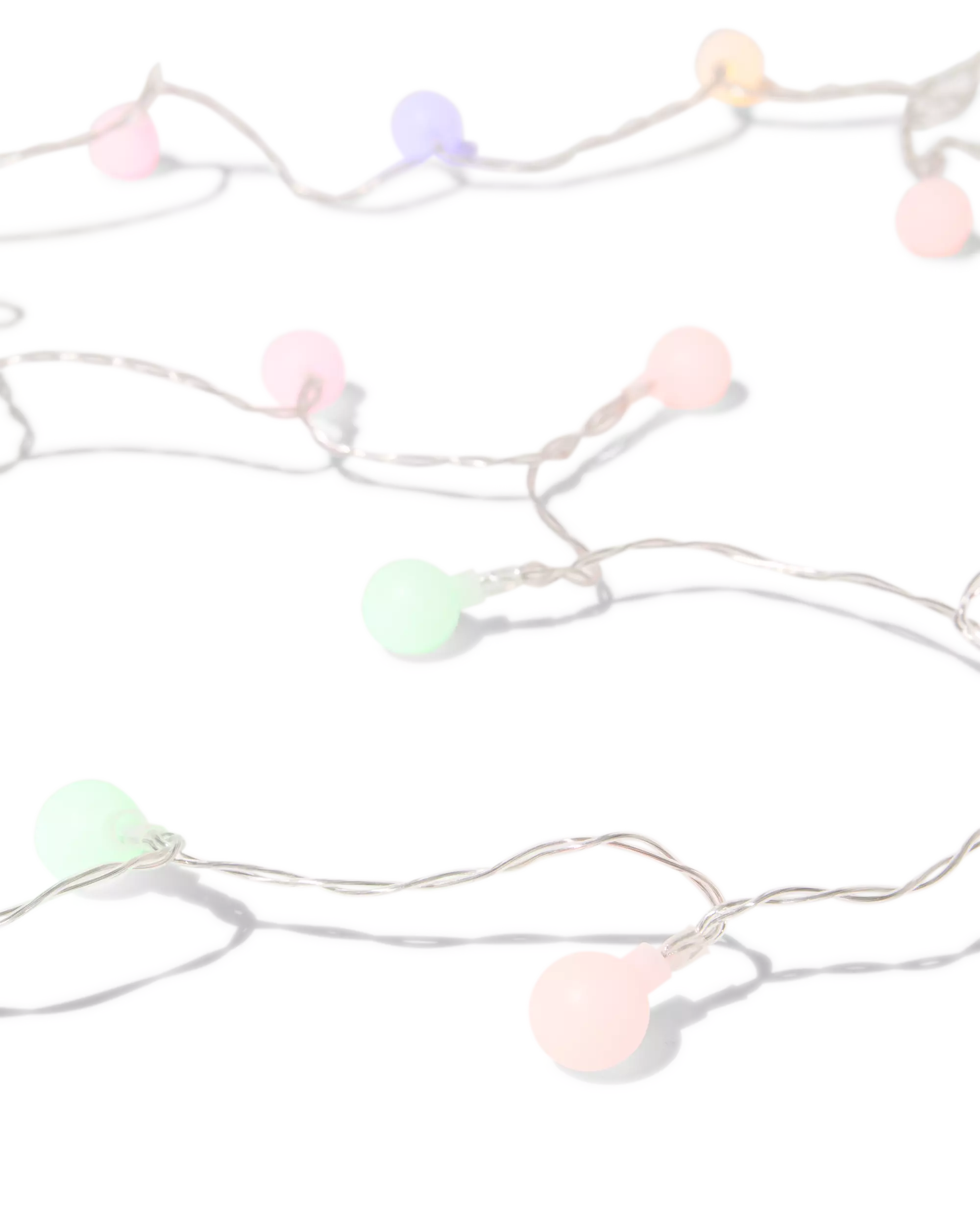 guirlande lumineuse 5,1 m avec 50 LED colorées pour l'intérieur
