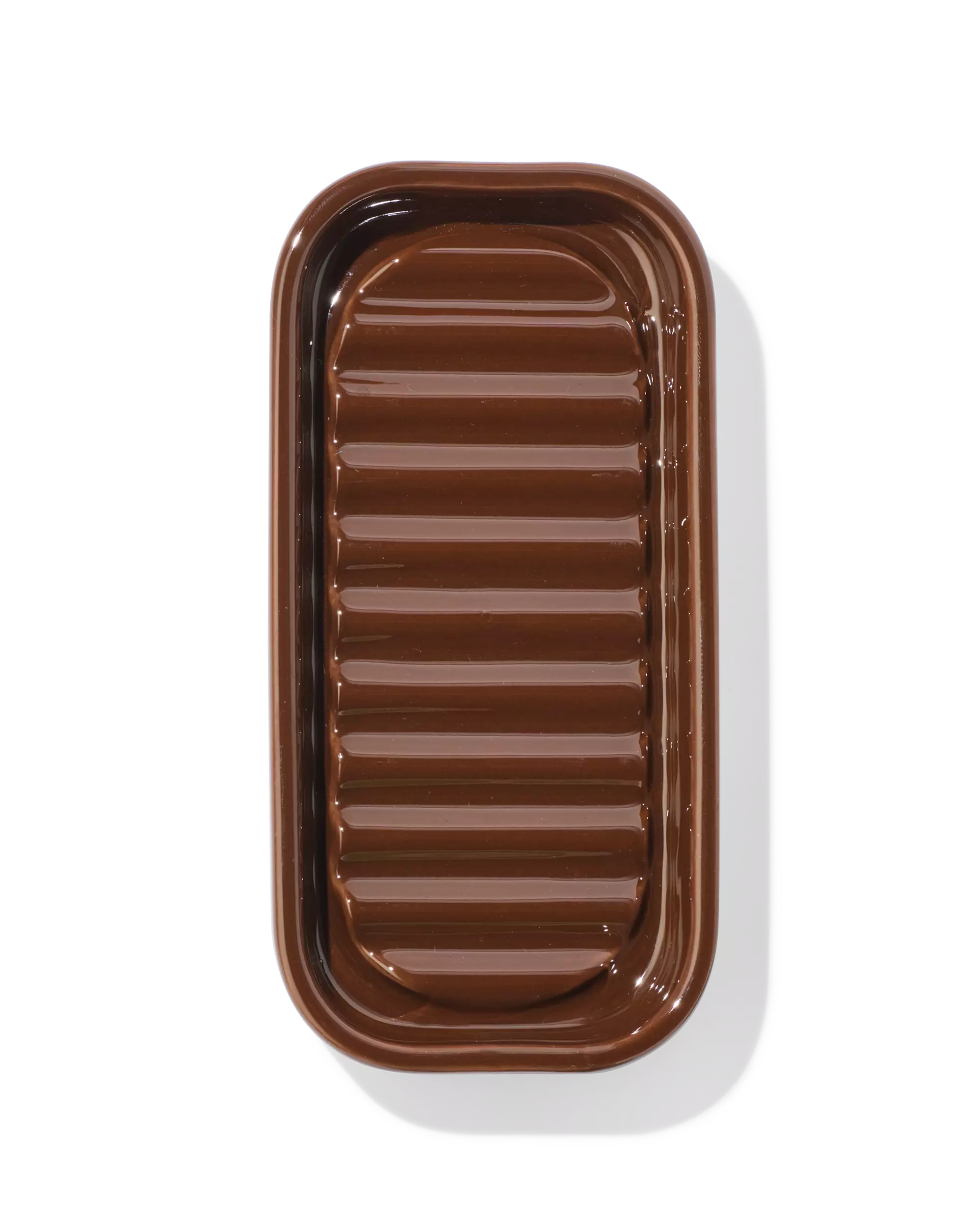 porte-savon céramique marron