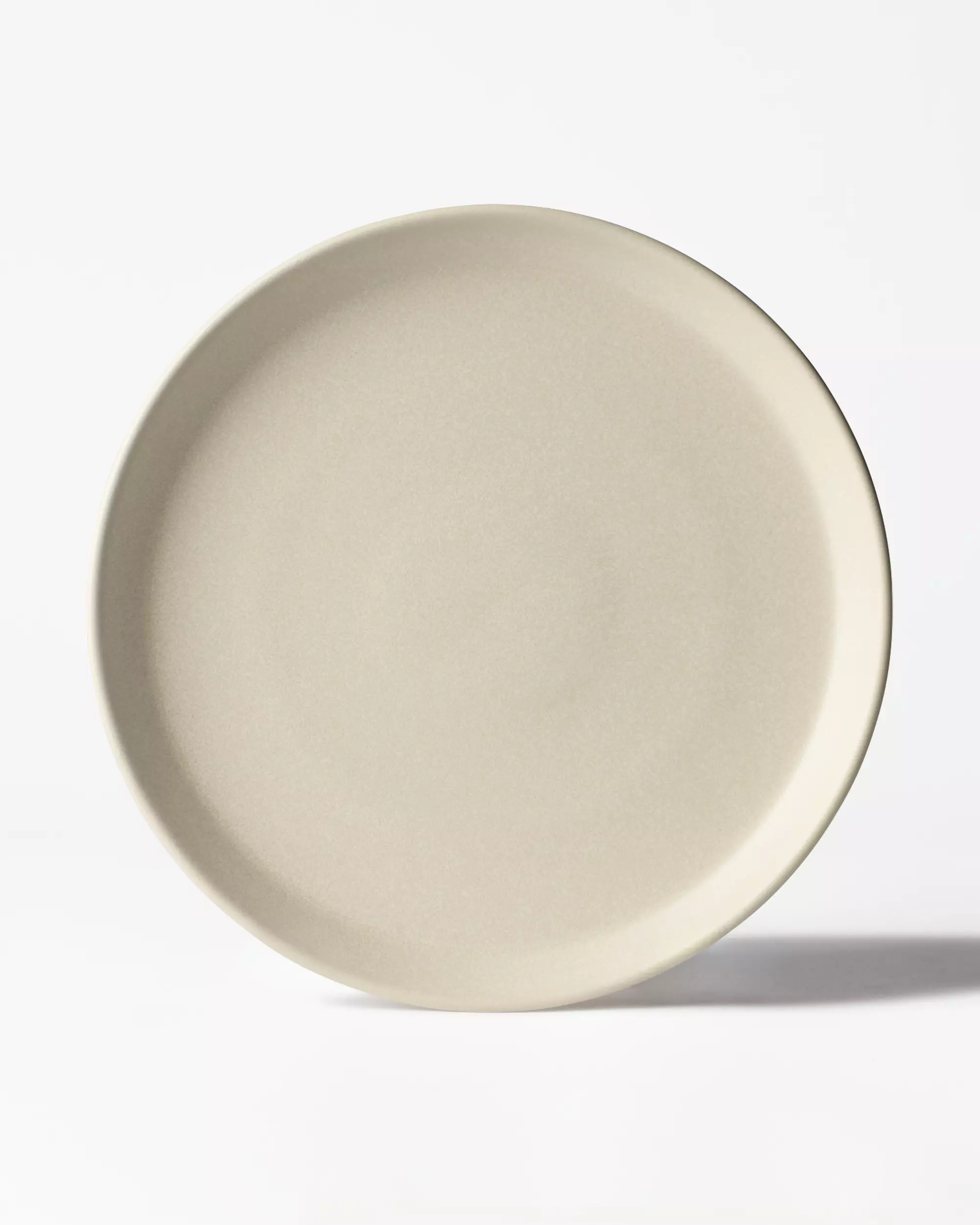 plateau à bougies ⌀26x5cm Zwier céramique blanc