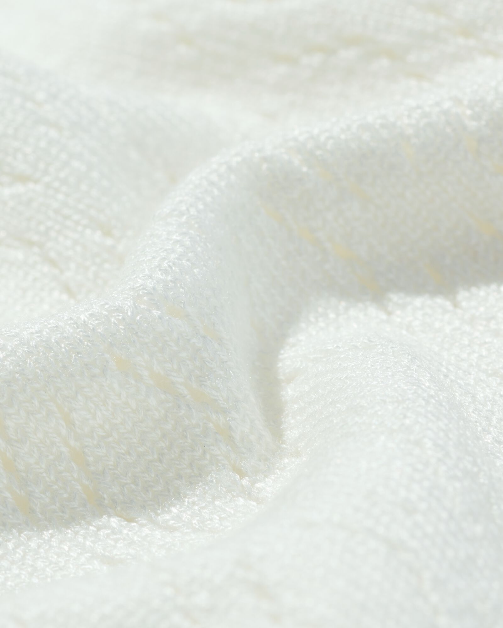 Damenpullover, strukturiert wei&szlig; wei&szlig; - 36212940WHITE - HEMA