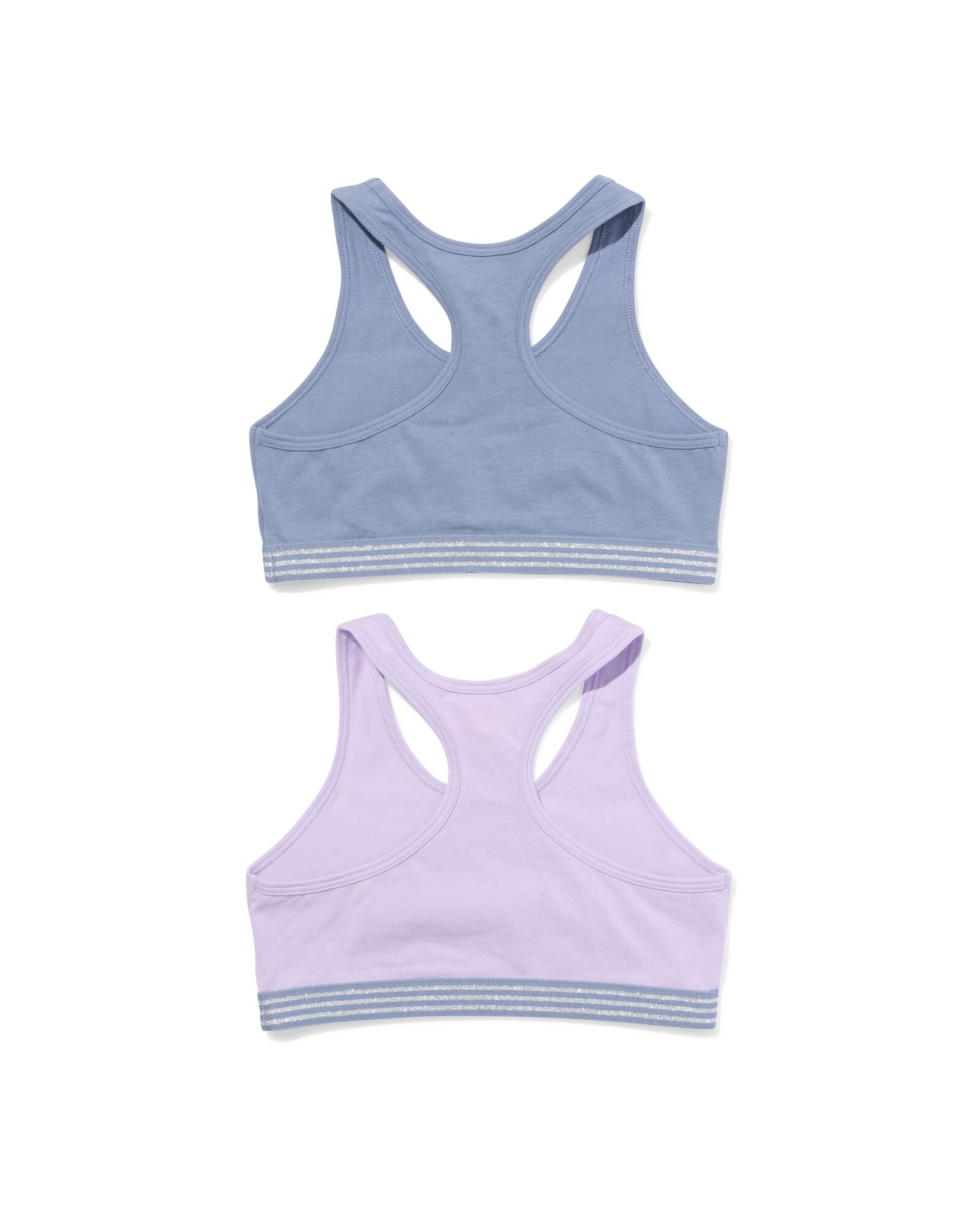 Kinder-Crop-Shirts &ndash; 2 St&uuml;ck lila - 19302720LILAC - HEMA