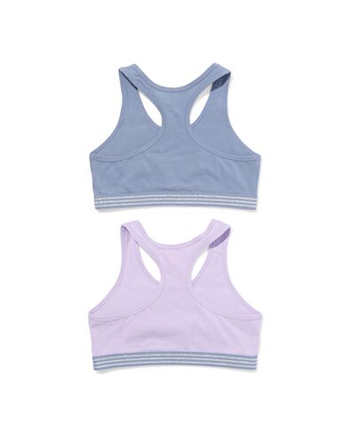 Kinder-Crop-Shirts &ndash; 2 St&uuml;ck lila - 19302720LILAC - HEMA
