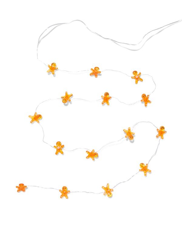 guirlande lumineuse 1,8 m avec 15 lampes led pain d'&eacute;pice pour l'int&eacute;rieur - 25500195 - HEMA
