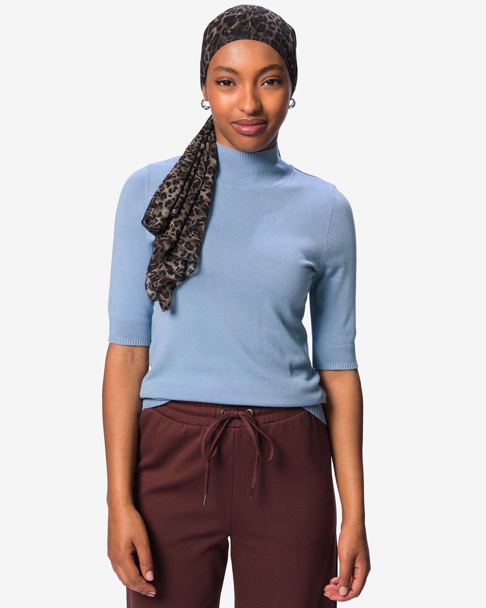 Damenpullover, Feinstrick hellblau hellblau - 36305930LIGHTBLUE - HEMA
