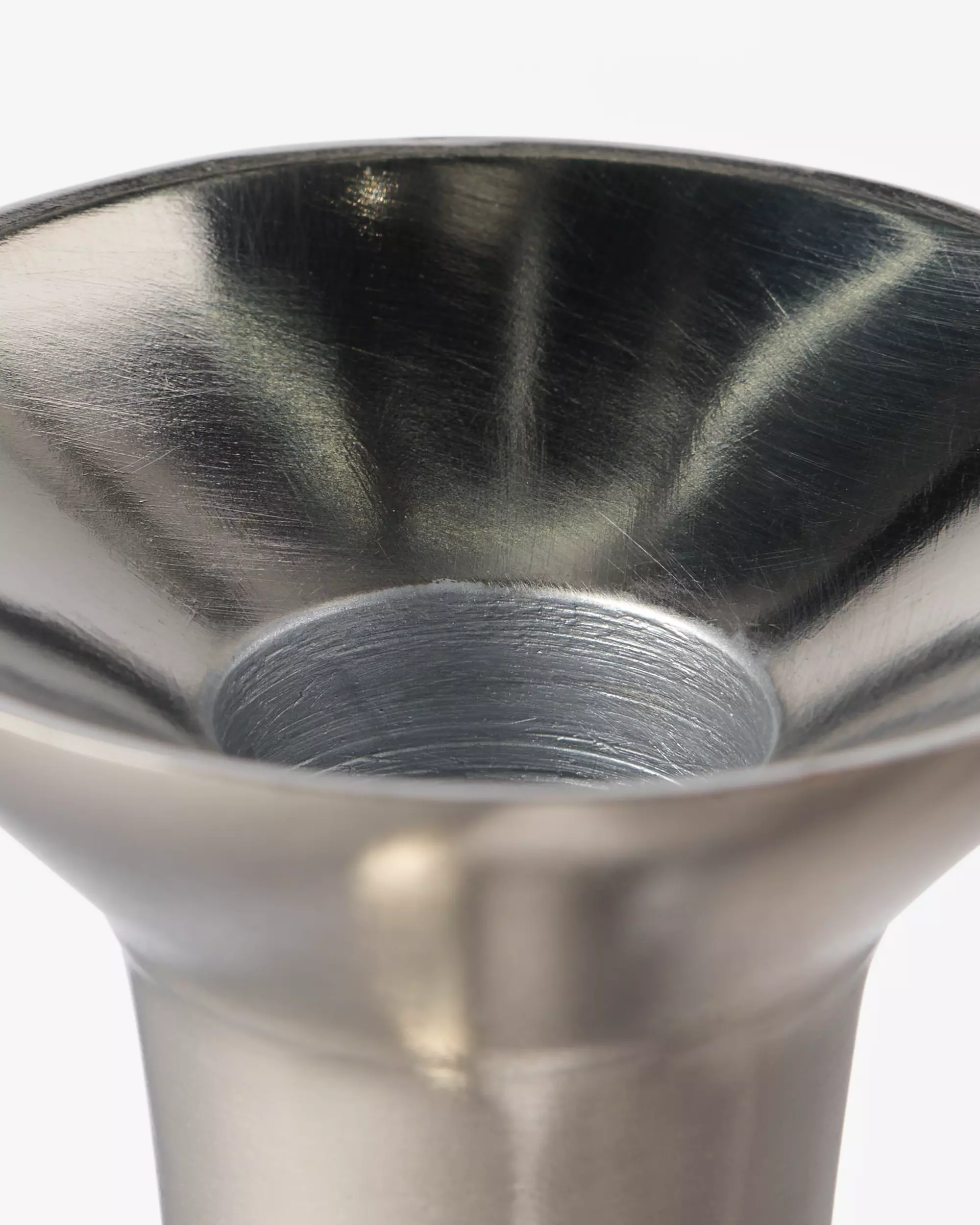 kandelaar ⌀8x12.4cm Zwier metaal zilver
