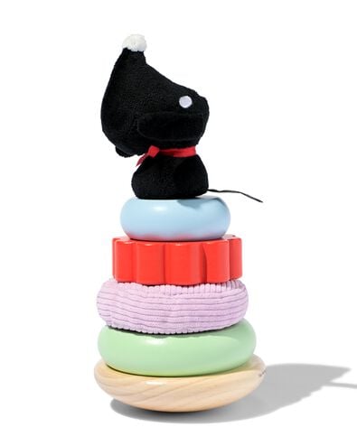 anneaux &agrave; empiler en bois Takkie - 15100631 - HEMA