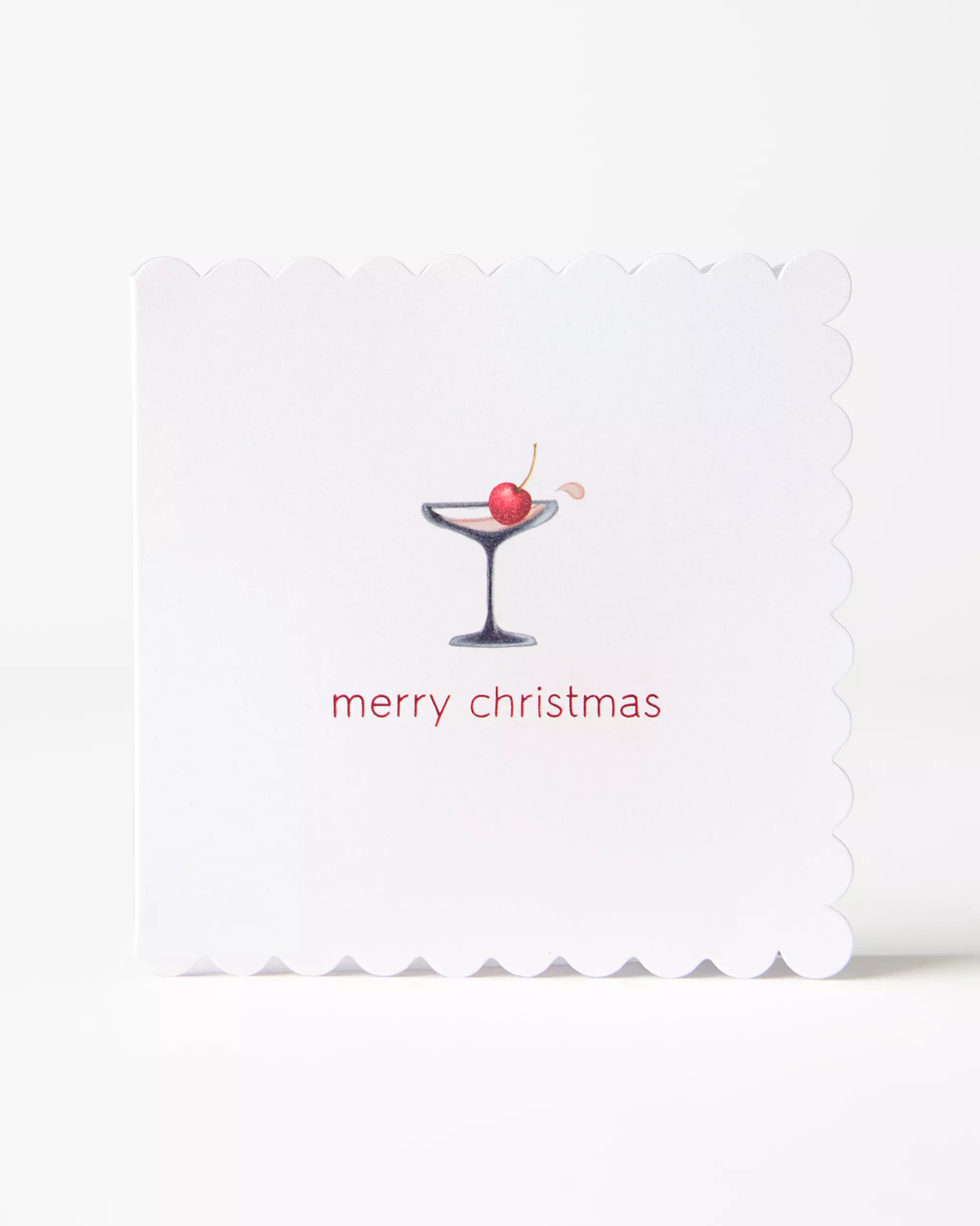cartes de Noël cocktail - 10 pièces