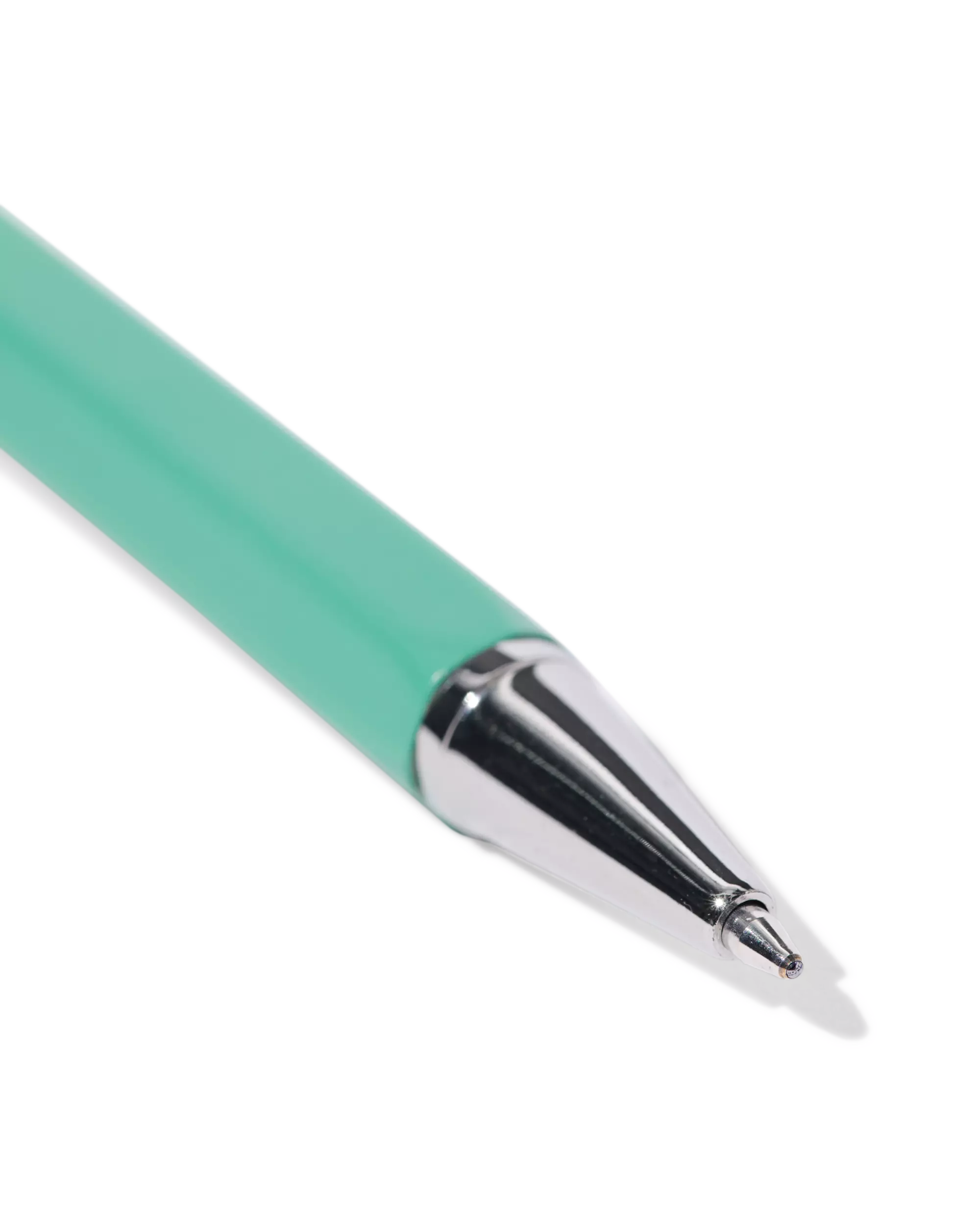 balpen groen blauwschrijvend