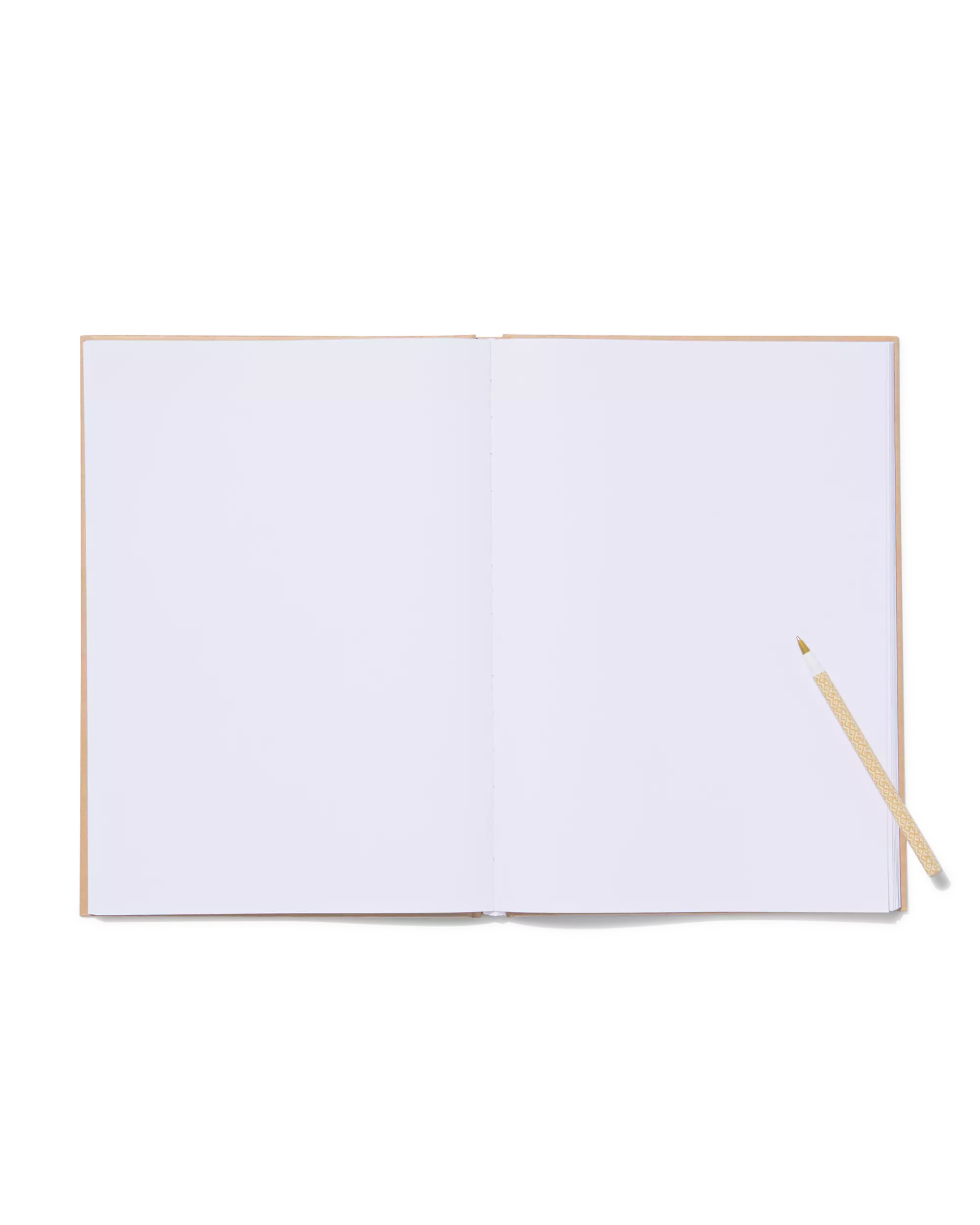 carnet vierge A4 kraft