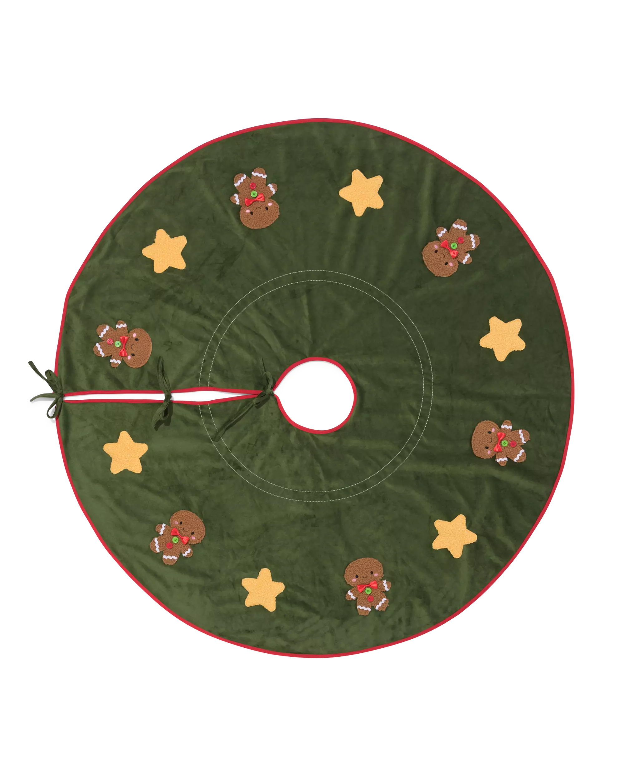 kerstboomrok ⌀130cm groen
