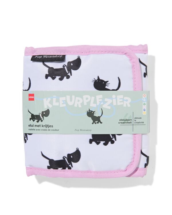 Trousse Takkie et Siepie avec crayons de couleur - 15900486 - HEMA