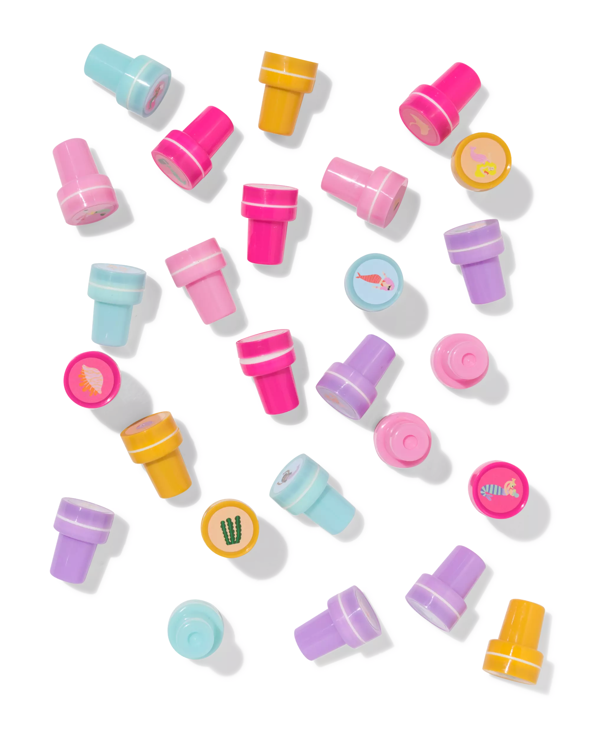 lot de tampons sirènes - 26 pièces