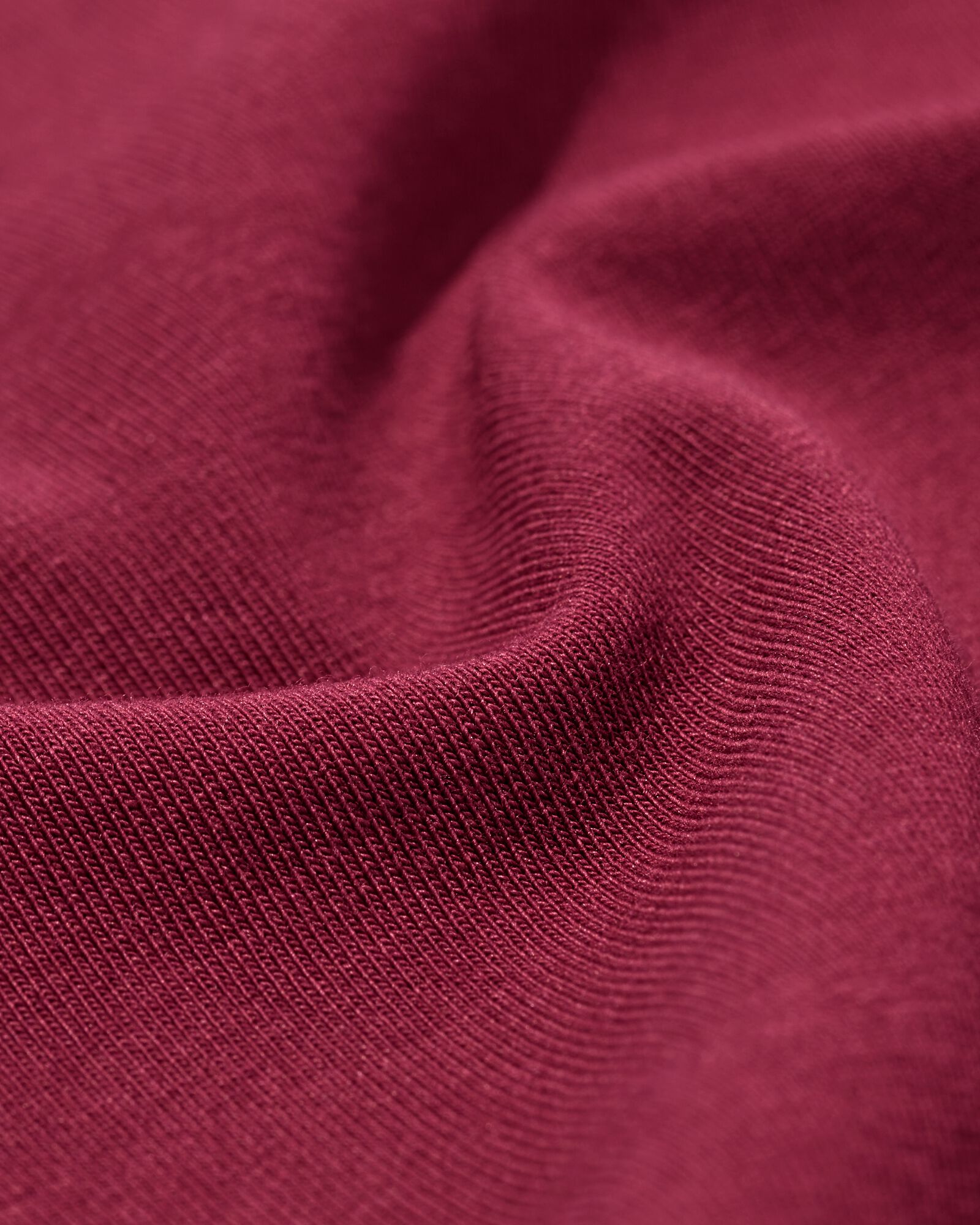 t-shirt femme jersey essentials bordeaux bordeaux - 36305960BURGUNDYRED - HEMA