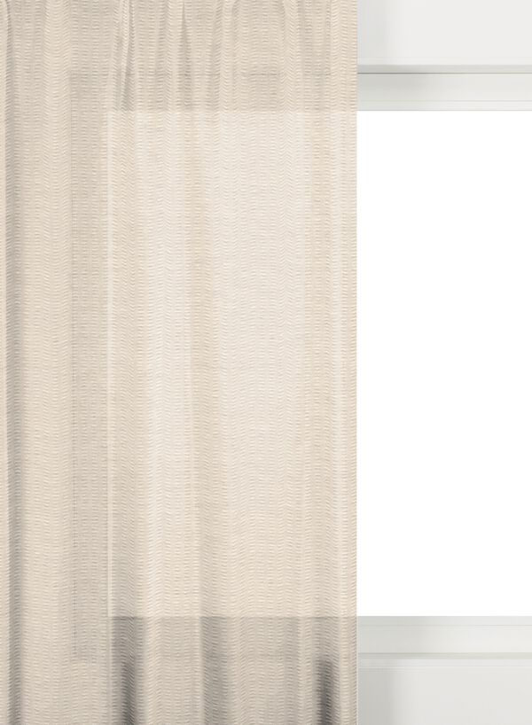 tissu de rideau Li&egrave;ge translucide &eacute;cru - 46022437 - HEMA
